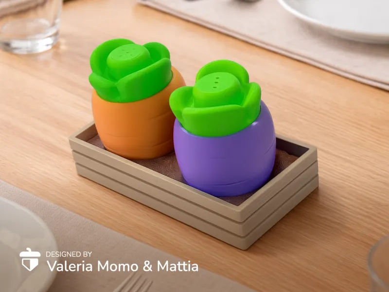 Carrot Salt & Pepper Set