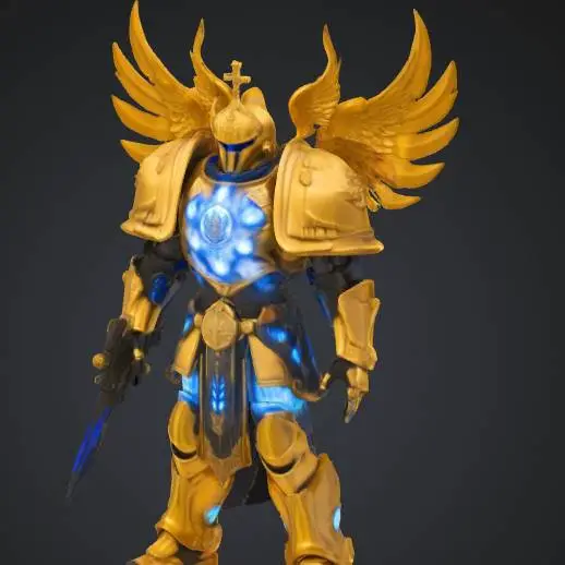 FREE Solarion holy Heavy trooper game rpg