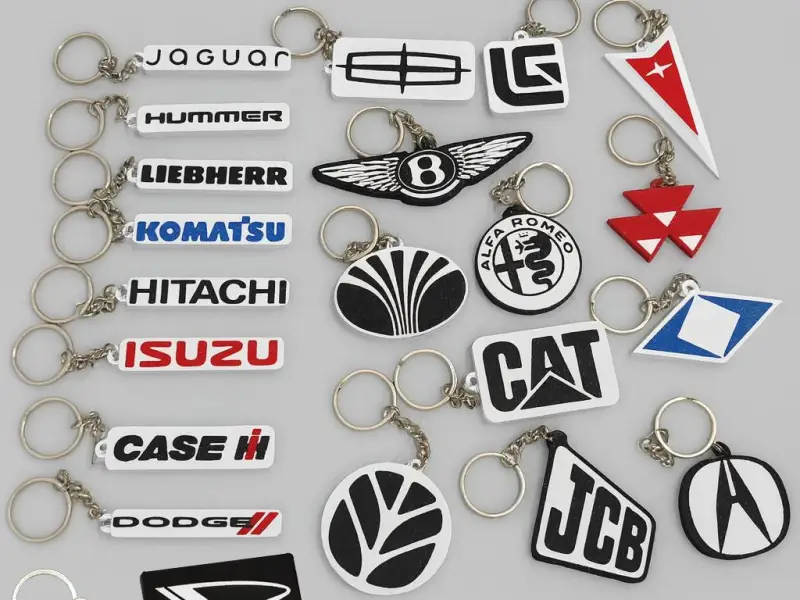 CAR LOGO KEYCHAINS PART3