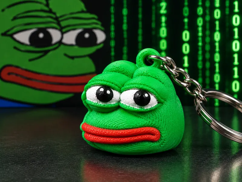 Pepe Frog MEME / chaveiro