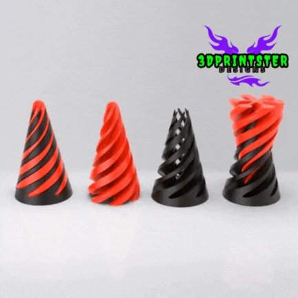 Cone Fidget Spiral Spinner-0