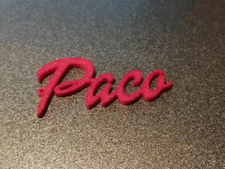 LLAVERO PACO