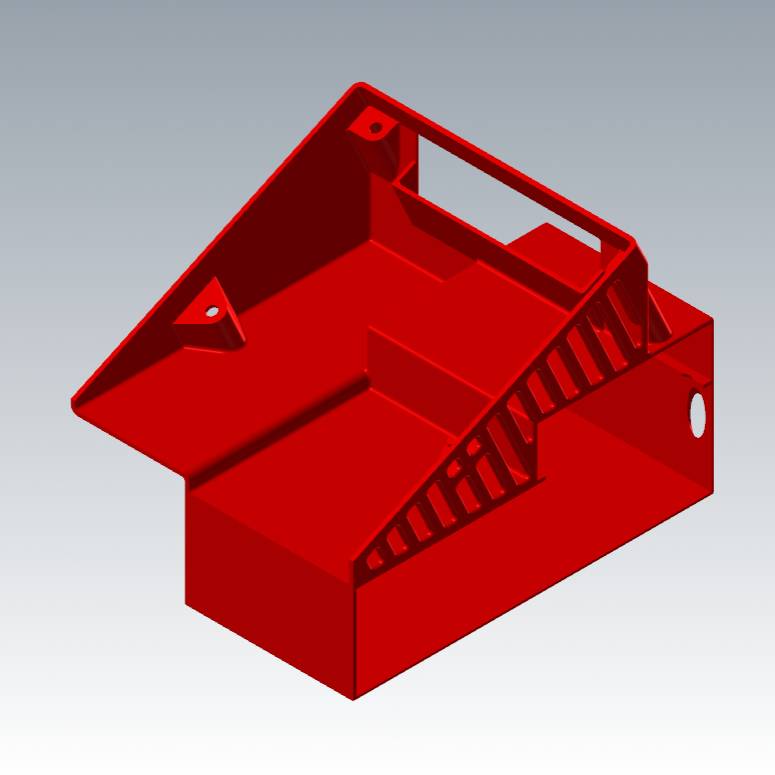 LCD Back Cover and Double Drawer for Creality Ender 3 Pro