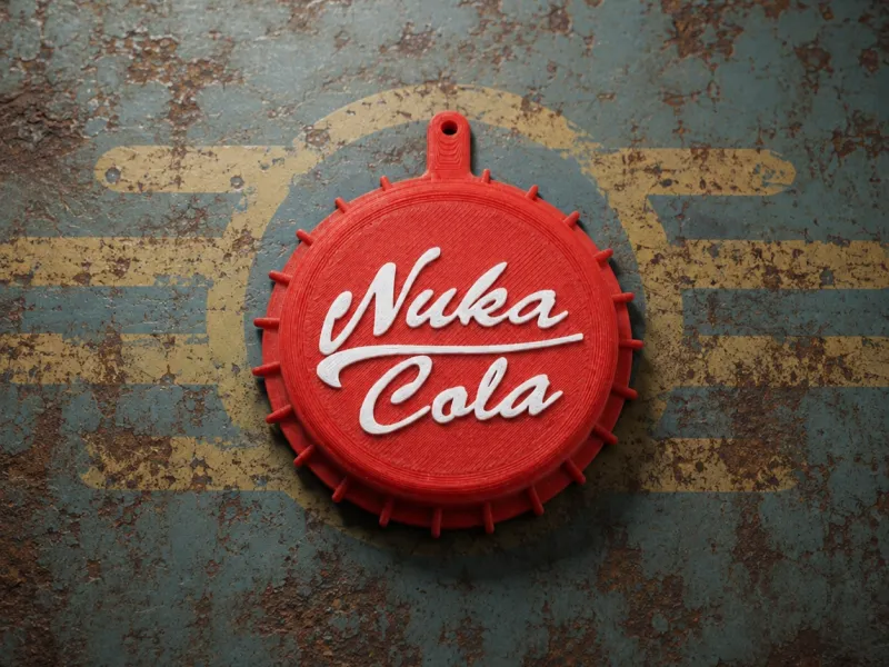 Fallout Bottlecap Keychain / Ornament