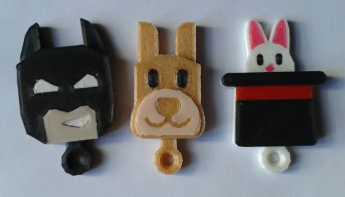 PRINT-IN-PLACE BATMAN KEYCHAIN-2