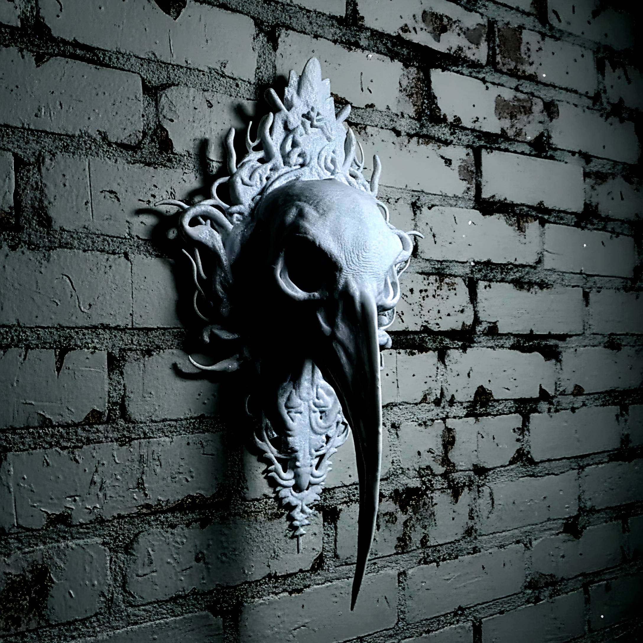 Home print settings: Raven Gothic Wall Display - Long Beak.3mf