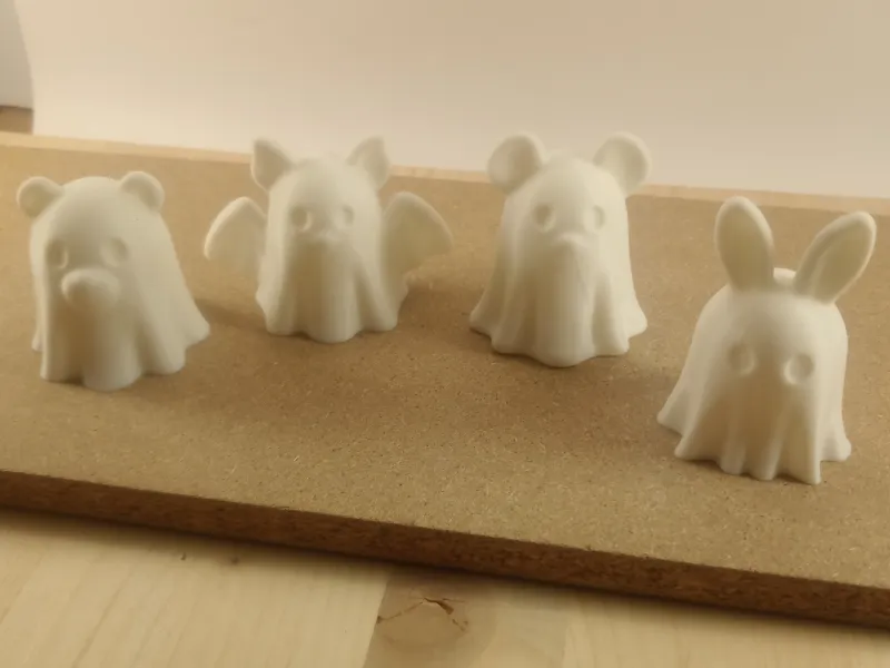 Ghosts Animals Cute Bear/Bunny/Bat/Mouse