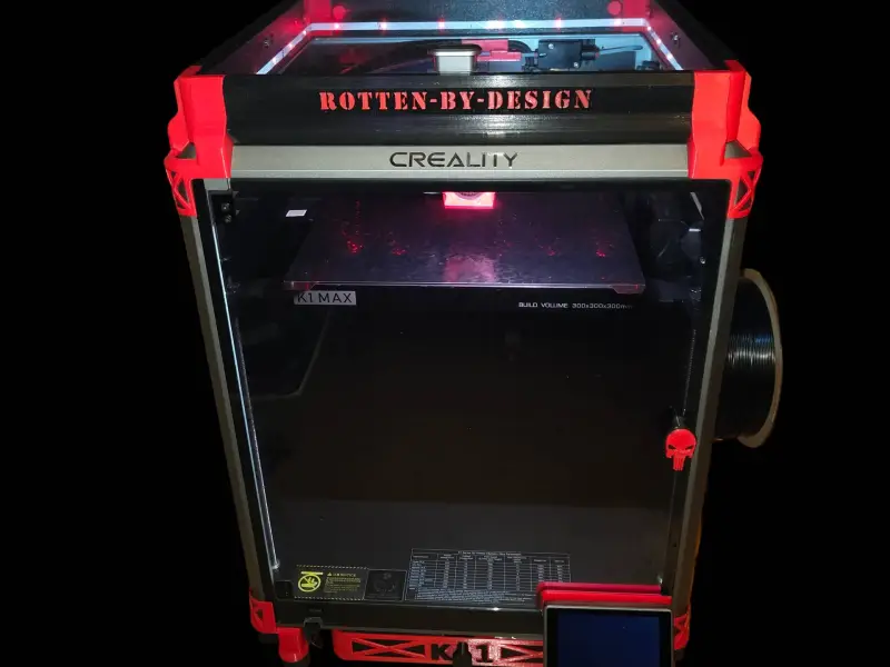 Creality K1 Max - Surélévateur de capot supérieur Deluxe