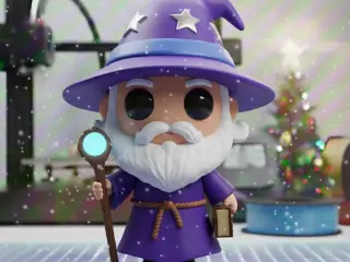 WIZARD KEYCHAIN