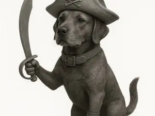 Dog - the Pirate