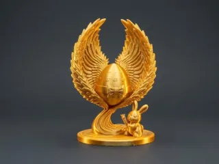 Golden Winged Egg