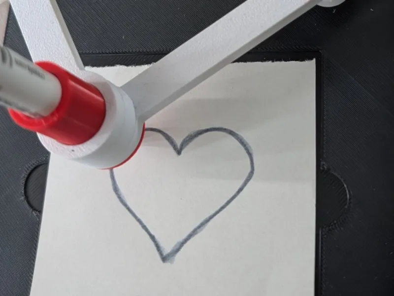 De Schrijver - Hand-Cranked Cam Drawing Automaton