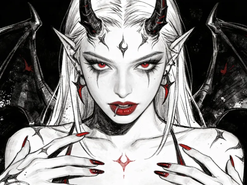 Female Succubus I Hueforge