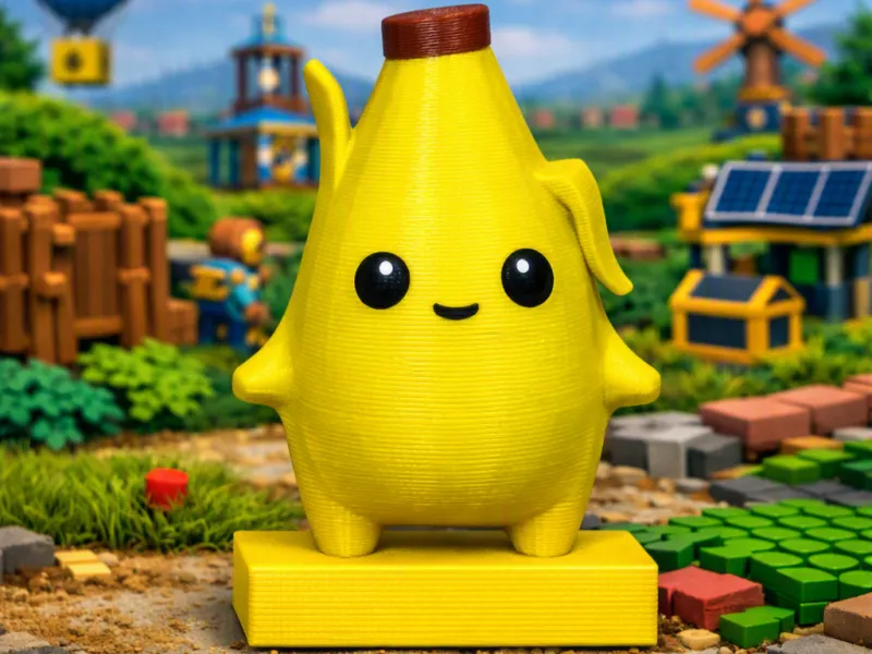 Fortnite Lego Peely Sprite Mini Fig (24)