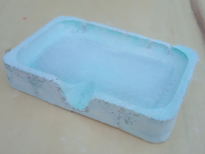 石鹸置きコンクリート型