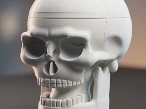 DISTRIBUIDOR DE CALAVERA DE CARAMELO – Presiona la Cabeza