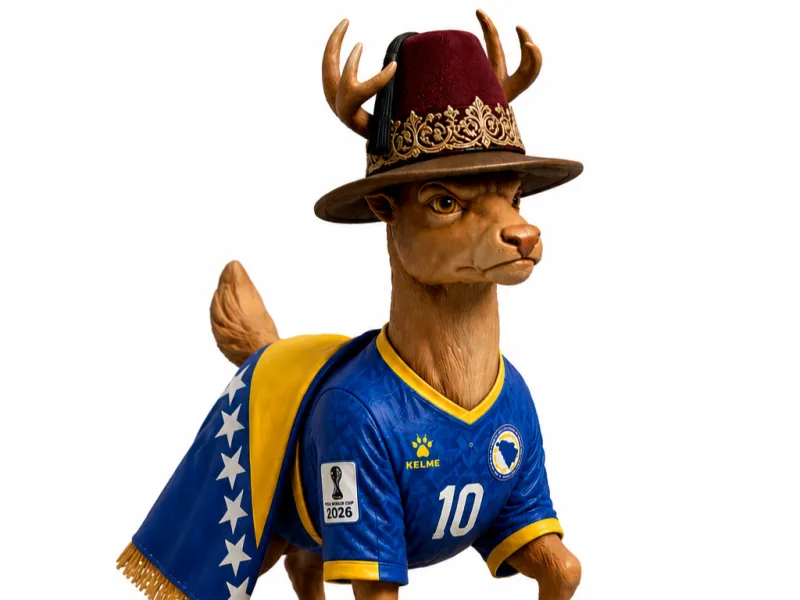 national deer of the Bosnia and Herzegovina national footbal