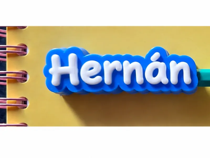 HERNÁN 铅笔定制名称