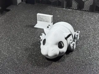 Moo Deng Articulating Baby Hippo!