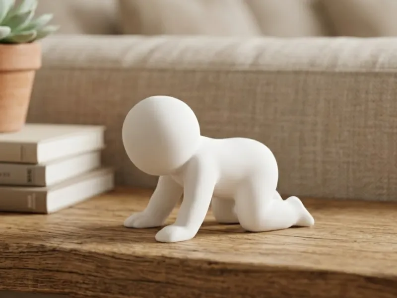 Figurine à quatre pattes