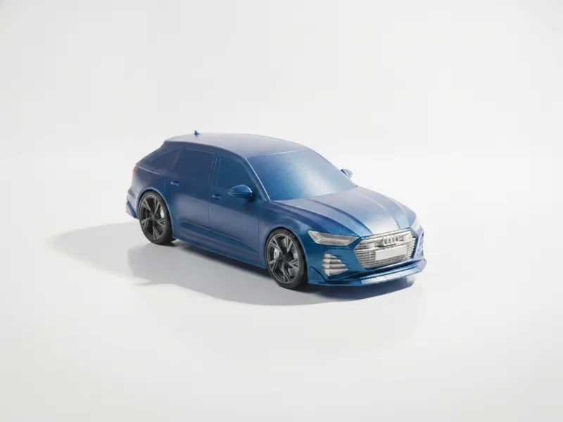Modelo Ultra Detalhado do Audi RS6 Avant