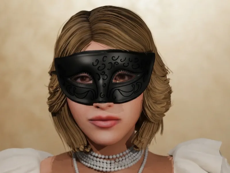 Ornate Masquerade Mask