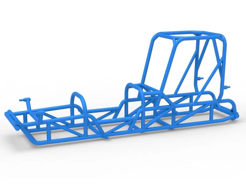 Frame of Dirt Silver Crown Champ car Version 2 Scale 1:25