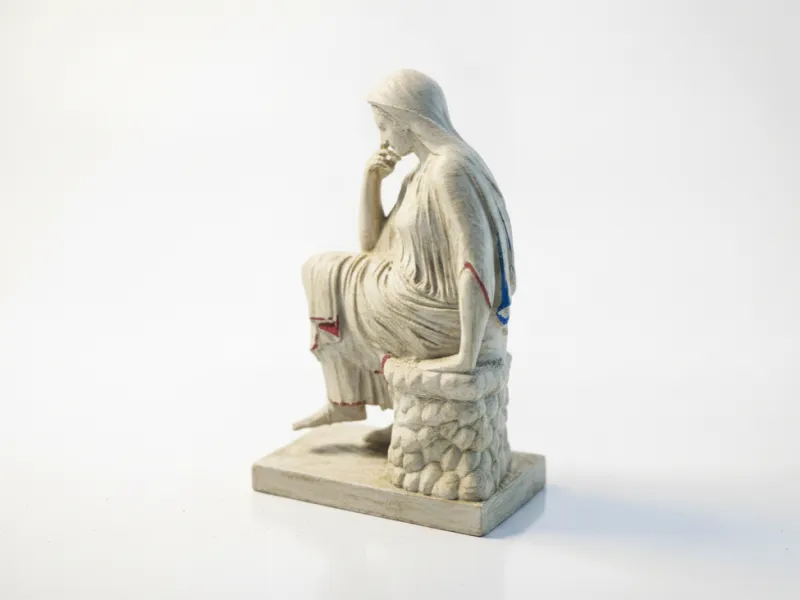 Classic Penelope Statue Museum Sculpture 3D Printable