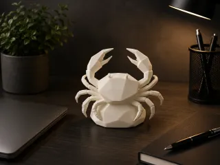Crab Statue-Modern Coastal Decor