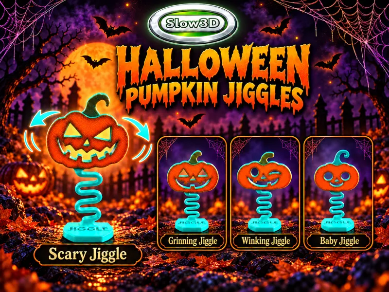 Halloween Pumpkin Jiggles Set