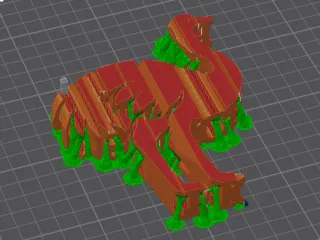Text Flip - Ostrich
