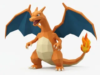 Charizard Low Poly - Pokémon