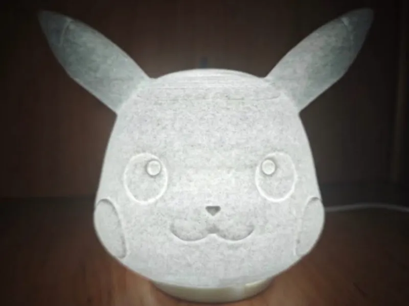 Lampada 3D Pikachu