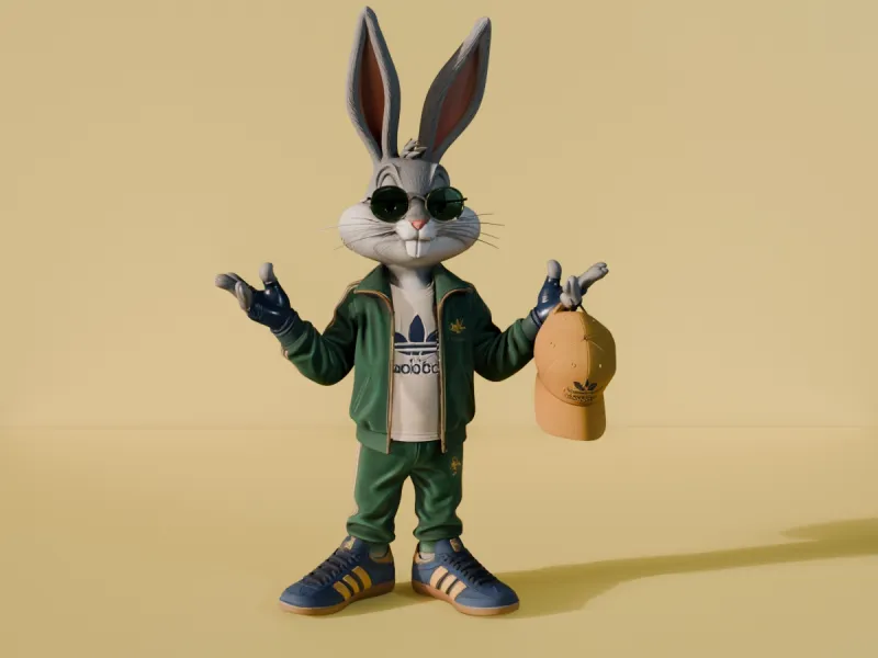 Bugs Bunny "Drip" Statue - Premium Streetwear LE