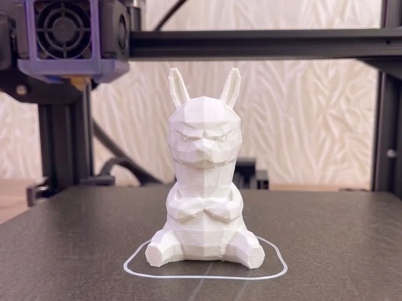 Llama arrabbiato Lowpoly