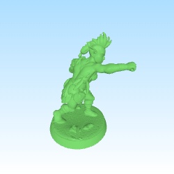 Goblin girl wrestler