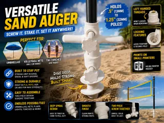 sand anchor (two piece)