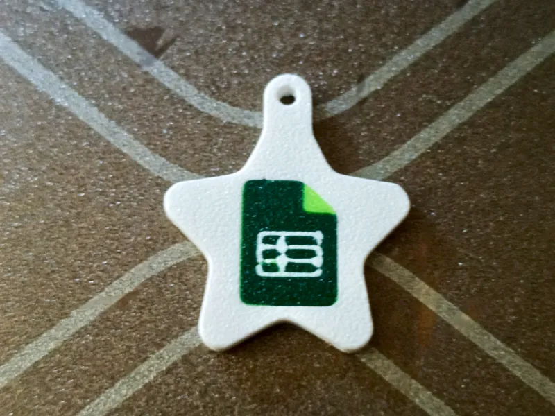 Chaveiro Excel 4