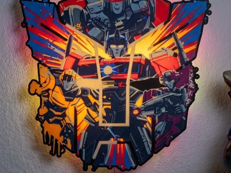 Transformers Retro Lightbox