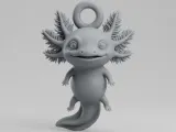 Key Chain design Axolotl-0