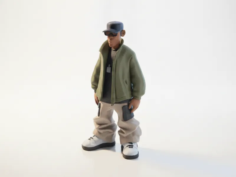 Jay Z Figurine Celebrity Musician 3D Printable