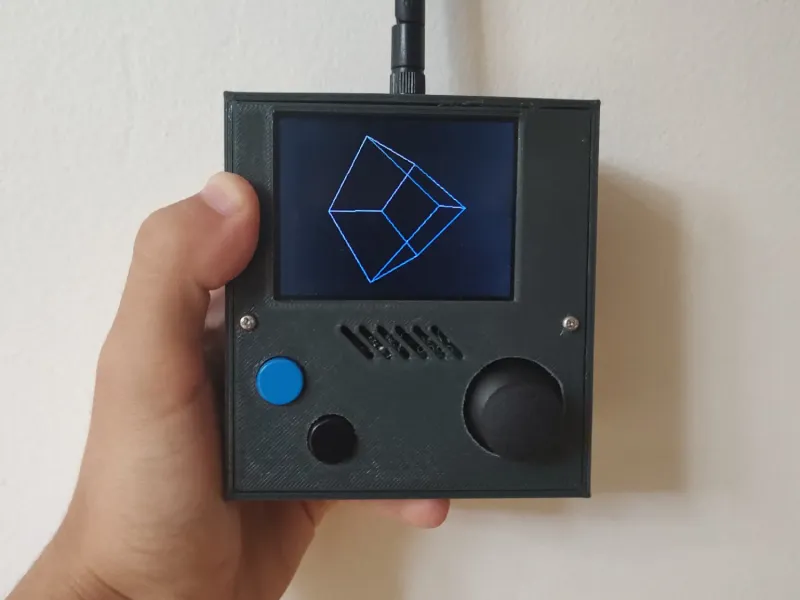 Cyberdeck with ESP32