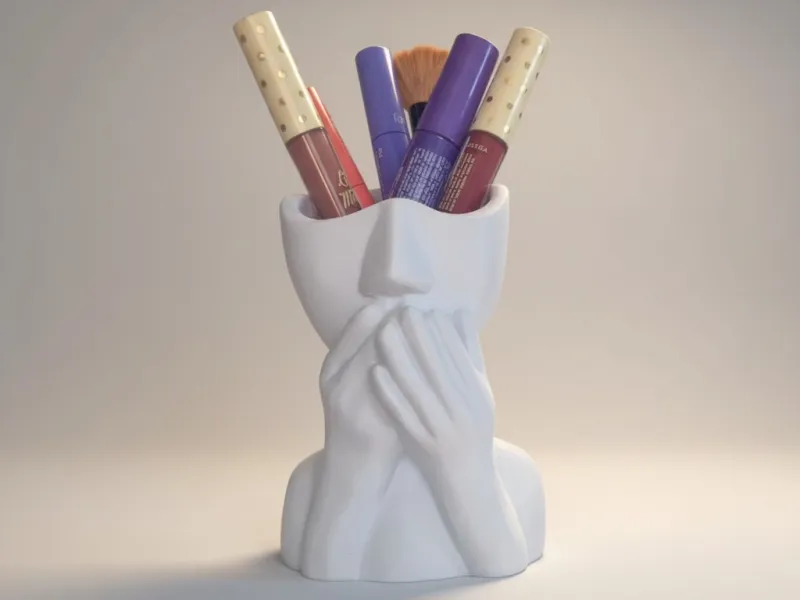Organiseur sculptural "Silence Créatif"