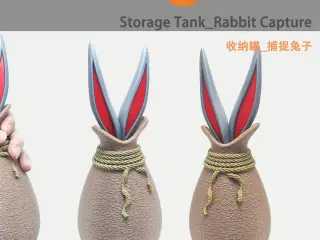 捕捉兔子
