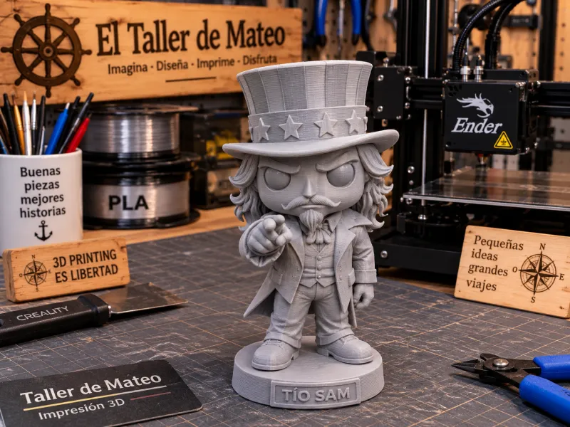 Tio Sam – Figura estilo Funko