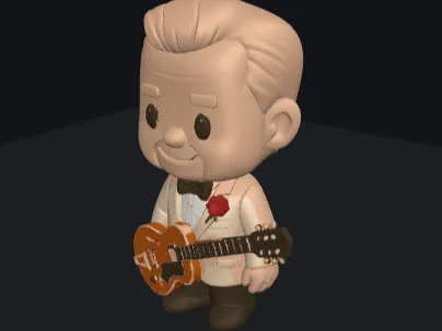Georg mit Gitarre