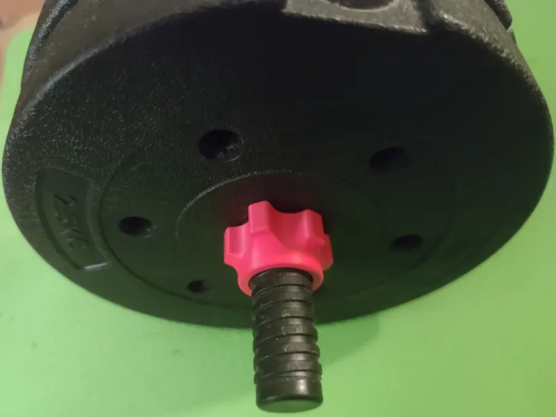 25.8mm inner diameter wall, Weight Nut