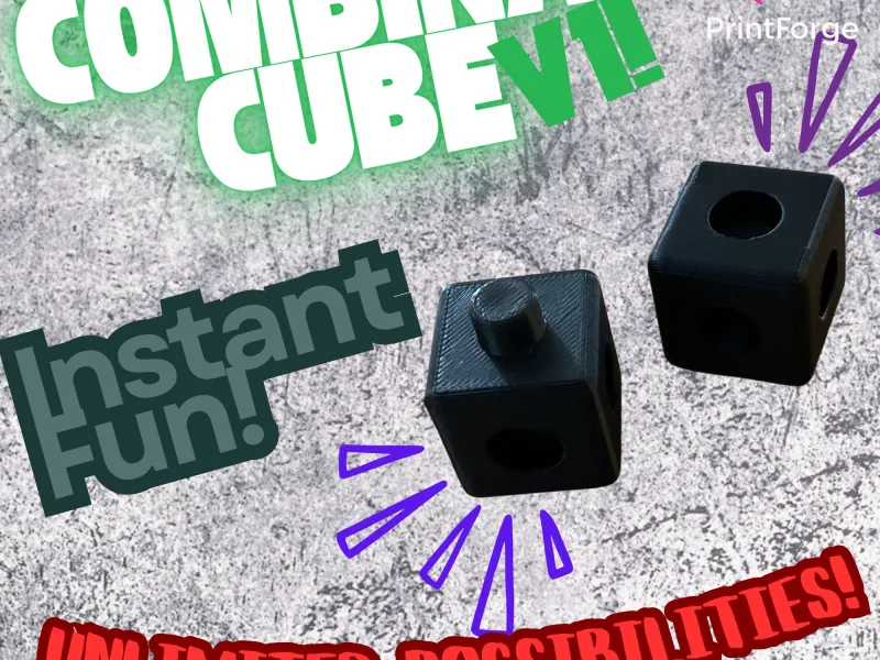 CombinaCube Connectable Blocks