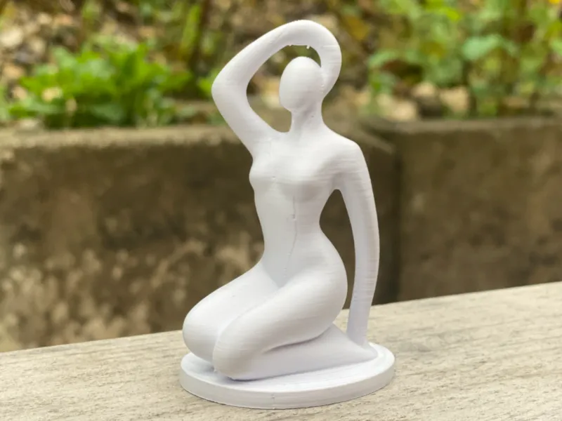 Abstract Woman Harmony Sculpture