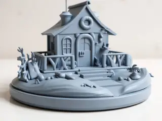 Beach House Miniature
